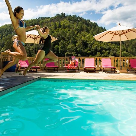 Villa Aimee Luxury Apartments With Heated Pool Vals-les-Bains Exteriér fotografie